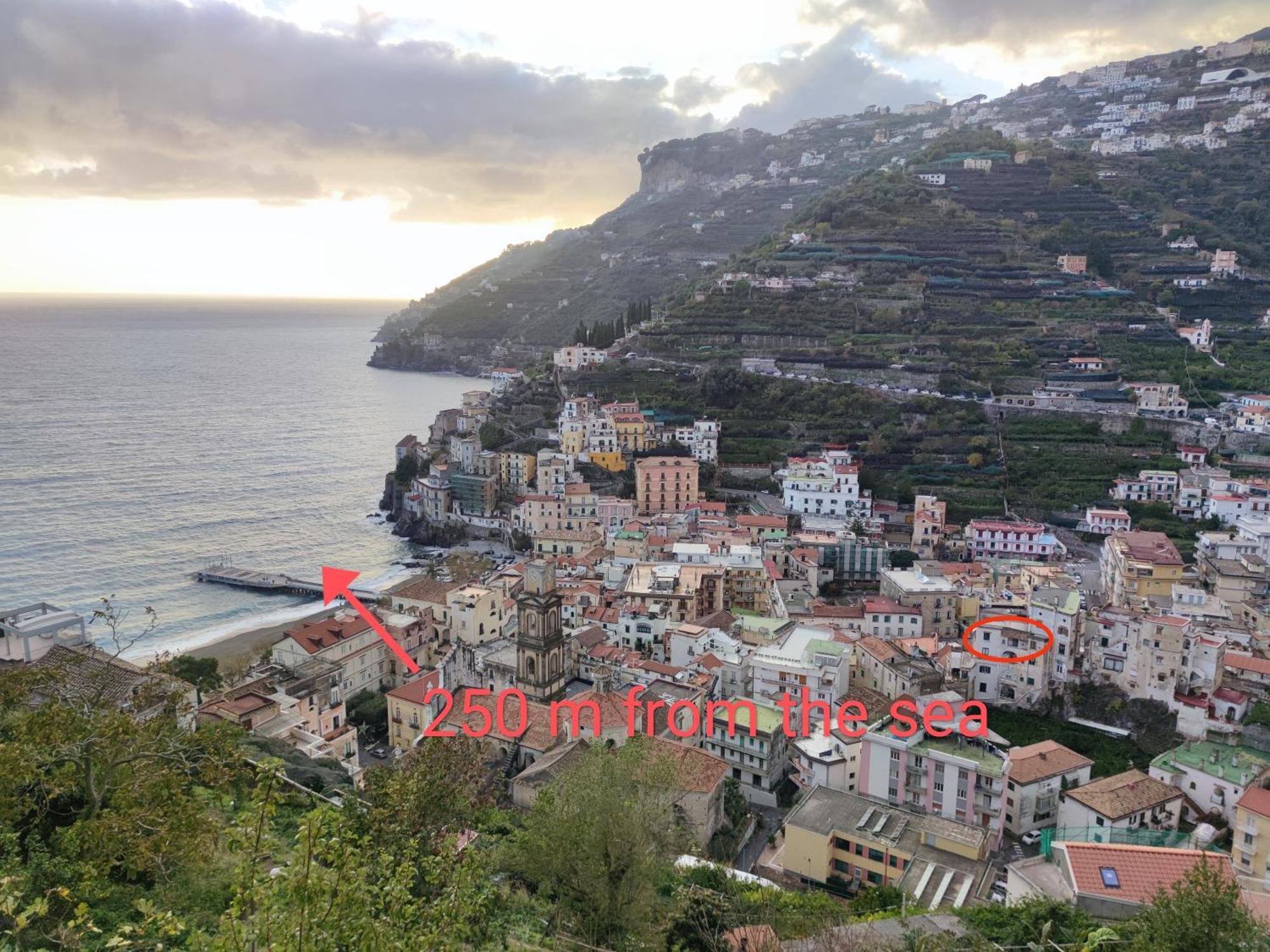 Appartamento Casabluette Minori Esterno foto